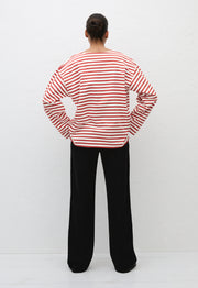 Breton Stripe Tee - Red/White - Matteau